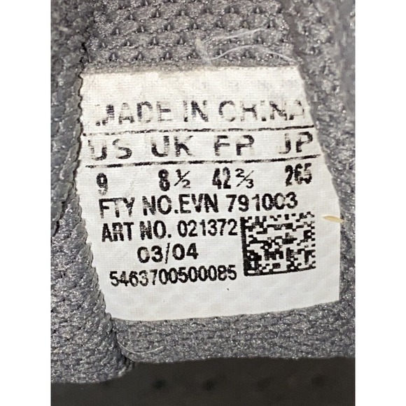 VTG Adidas 2004 Z-Traxion Torsion System Stripe Black White Golf Shoes Men Sz 9 - Picture 9 of 11